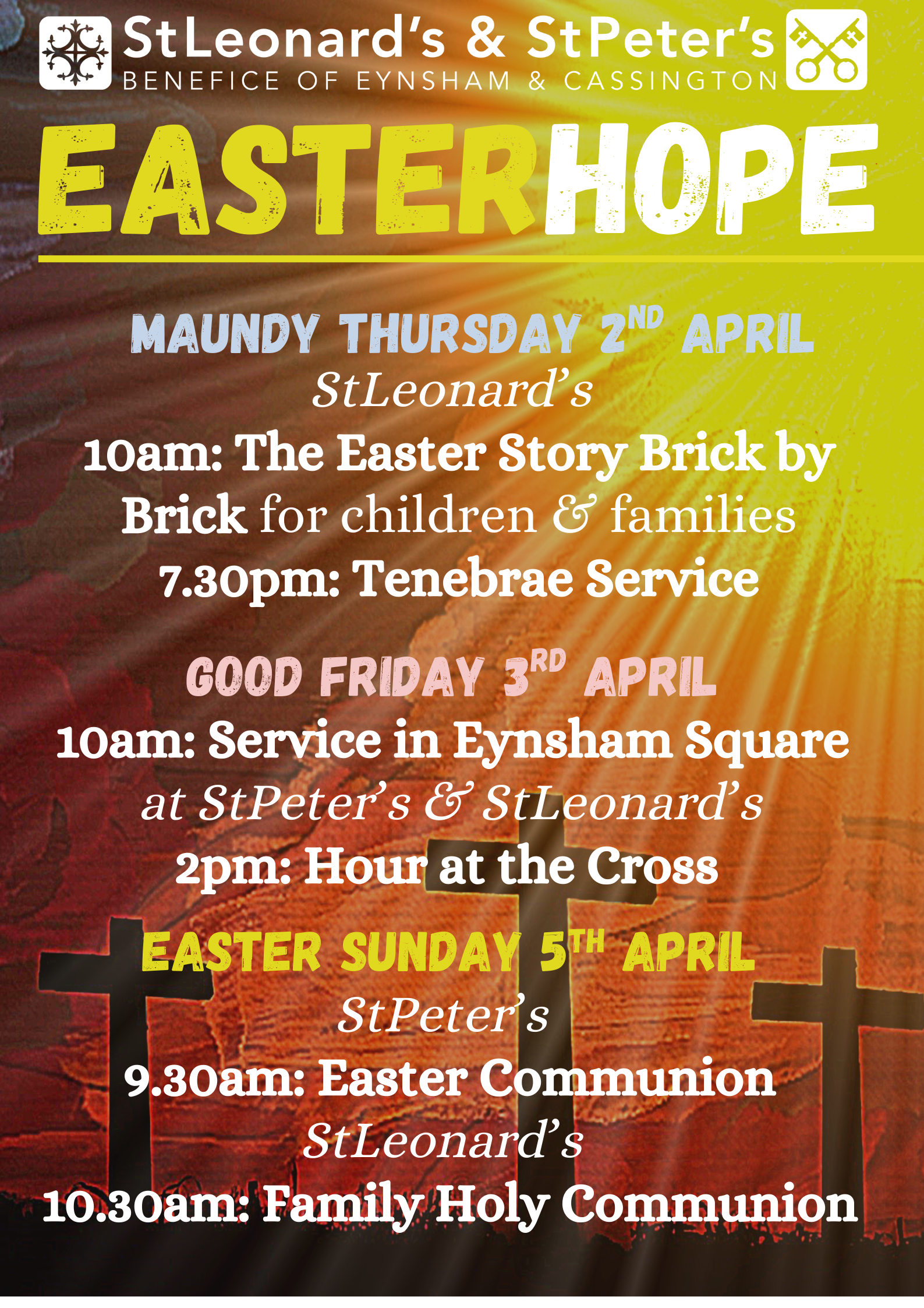 2026 CELEBRATE EASTER poster